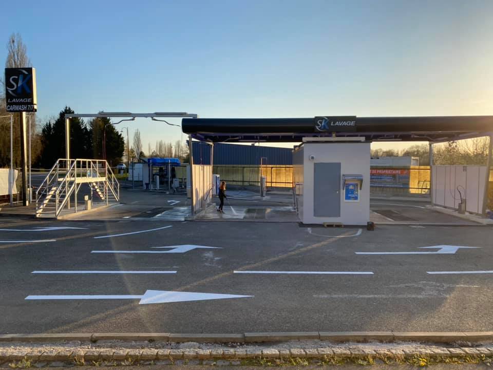 Bornes de lavage libre-service